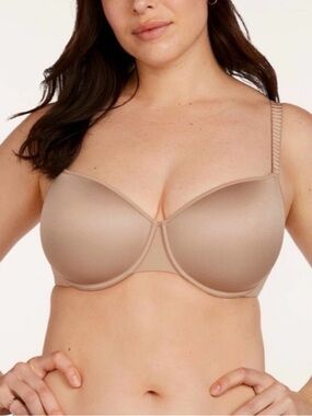 ThirdLove 24/7 Classic T-Shirt Bra | 34D Taupe neutral comfy underwire lined